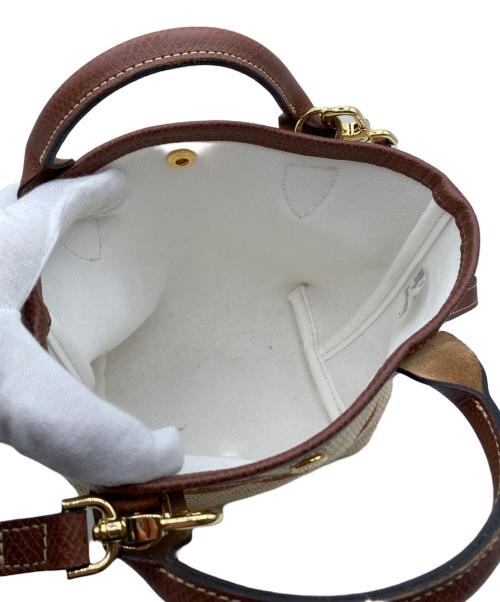 LONGCHAMP（ロンシャン）LONGCHAMP (ロンシャン) ル パニエ プリアージュ ベージュの古着・服飾アイテム