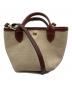 LONGCHAMP (ロンシャン) ル パニエ プリアージュ ベージュ：8000円