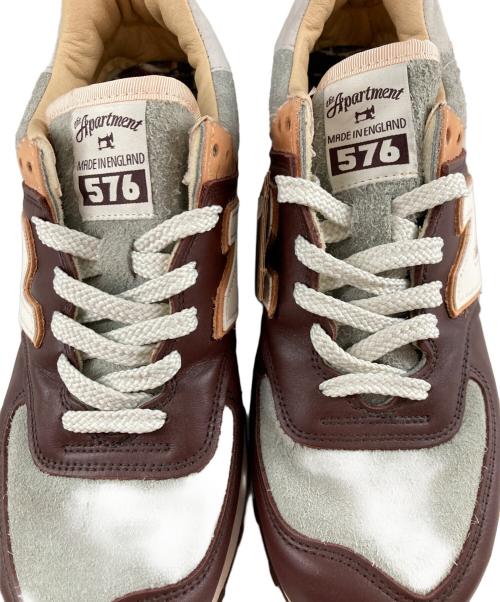 NEW BALANCE（ニューバランス）NEW BALANCE (ニューバランス) the Apartment (ジ アパートメント) OU576AMT ブラウン サイズ:8 1/2 D 未使用品の古着・服飾アイテム