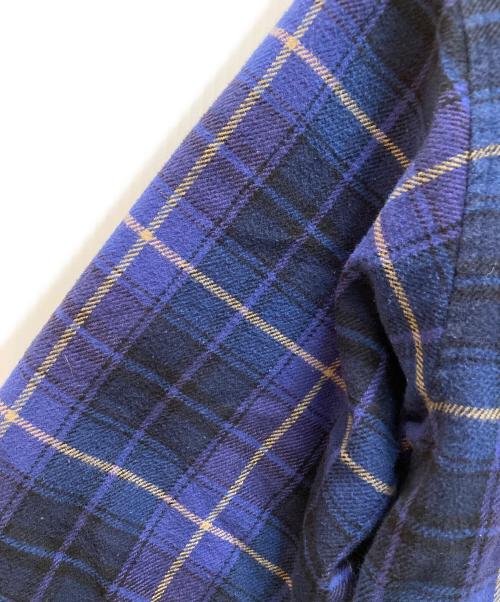 SUPREME（シュプリーム）SUPREME (シュプリーム) サーマル ラインド ジップ アップ フランネル シャツ ブルー サイズ:Mの古着・服飾アイテム