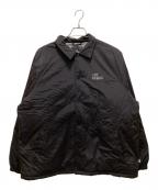 VANS×花井祐介バンズ×ハナイユウスケ）の古着「コラボ リサイクルナイロン プリマロフトコーチジャケット」｜ブラック