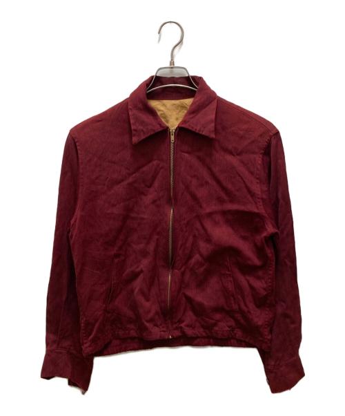 ヴィンテージ（ヴィンテージ）ヴィンテージ (ヴィンテージ) ヴィンテージワークジャケット レッド サイズ:記載なしの古着・服飾アイテム