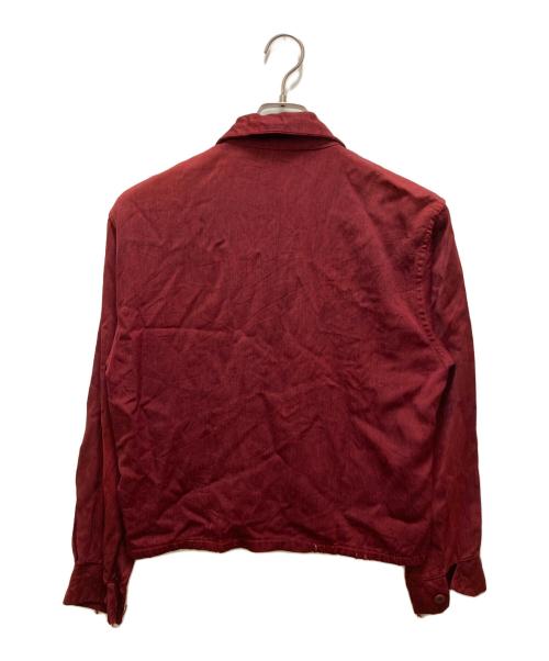ヴィンテージ（ヴィンテージ）ヴィンテージ (ヴィンテージ) ヴィンテージワークジャケット レッド サイズ:記載なしの古着・服飾アイテム