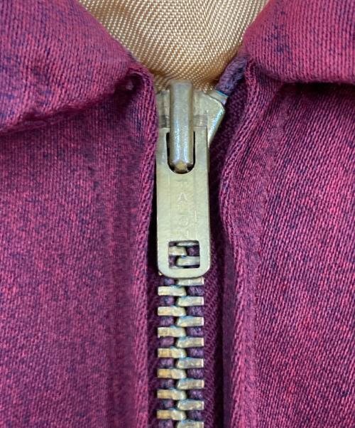 ヴィンテージ（ヴィンテージ）ヴィンテージ (ヴィンテージ) ヴィンテージワークジャケット レッド サイズ:記載なしの古着・服飾アイテム