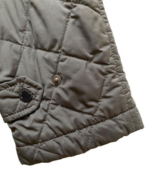 BURBERRY LONDON（バーバリーロンドン）BURBERRY LONDON (バーバリーロンドン) パイピングキルティングハンティングジャケット オリーブ サイズ:Lの古着・服飾アイテム