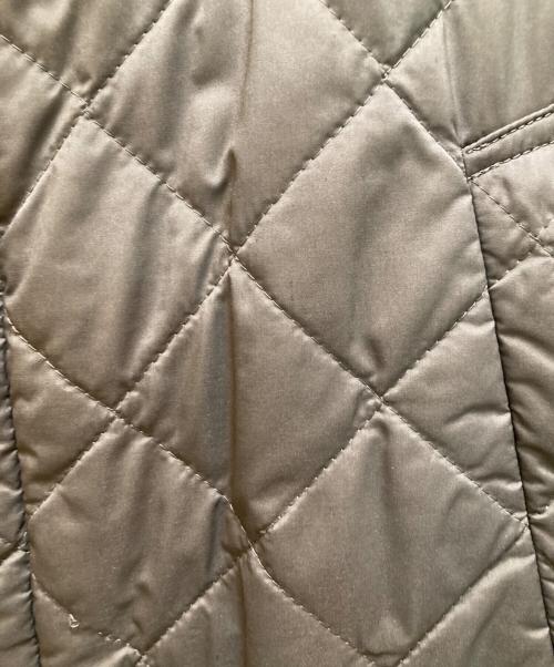 BURBERRY LONDON（バーバリーロンドン）BURBERRY LONDON (バーバリーロンドン) パイピングキルティングハンティングジャケット オリーブ サイズ:Lの古着・服飾アイテム