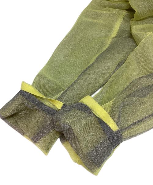 DIESEL（ディーゼル）DIESEL (ディーゼル) 長袖 ニット シャツ レイヤード グリーン サイズ:Mの古着・服飾アイテム