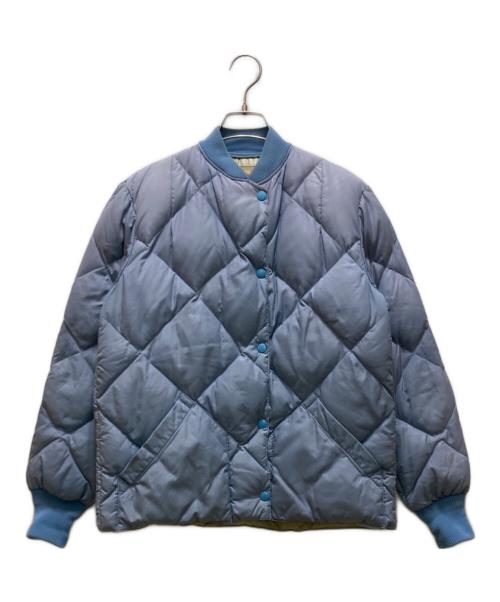 Eddie Bauer（エディーバウアー）Eddie Bauer (エディーバウアー) 50s グースダウンジャケット スカイブルー サイズ:Sの古着・服飾アイテム