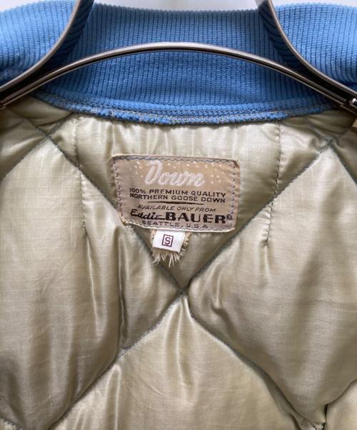 Eddie Bauer（エディーバウアー）Eddie Bauer (エディーバウアー) 50s グースダウンジャケット スカイブルー サイズ:Sの古着・服飾アイテム