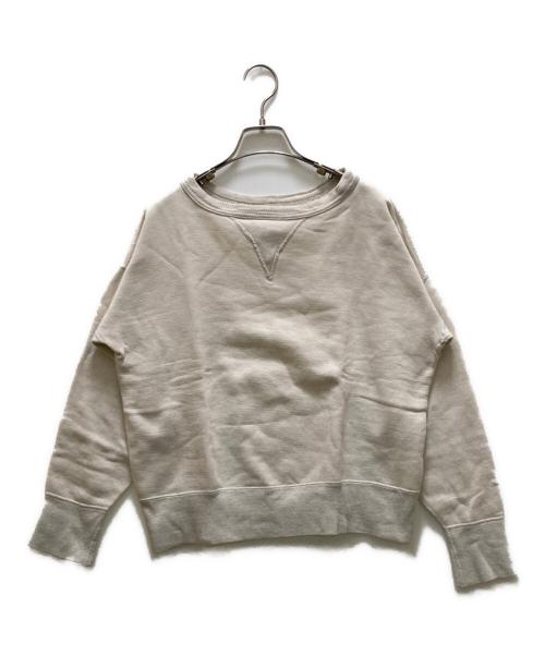 VINTAGE（ヴィンテージ）VINTAGE (ヴィンテージ) 前V2トーンスウェット グレー サイズ:記載無しの古着・服飾アイテム