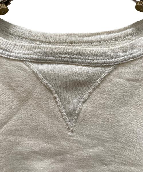 VINTAGE（ヴィンテージ）VINTAGE (ヴィンテージ) 前V2トーンスウェット グレー サイズ:記載無しの古着・服飾アイテム