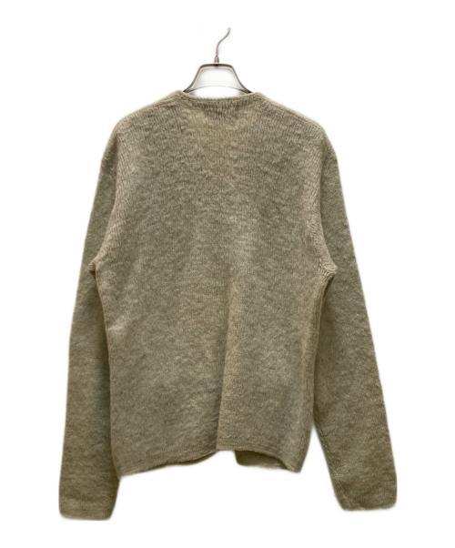 JANTZEN（ジャンセン）JANTZEN (ジャンセン) ヴィンテージモヘヤブレンドカーディガン 黄緑 サイズ:Mの古着・服飾アイテム