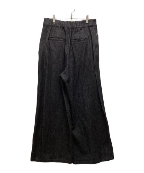 crewre（クルー）crewre (クルー) ワイドパンツ ブラック サイズ:3の古着・服飾アイテム