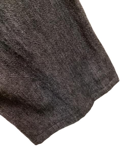 crewre（クルー）crewre (クルー) ワイドパンツ ブラック サイズ:3の古着・服飾アイテム