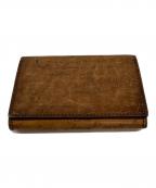 Berlutiベルルッティ）の古着「カリグラフィ カードケース」｜ブラウン