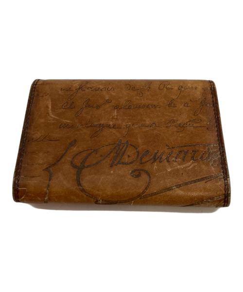 Berluti（ベルルッティ）Berluti (ベルルッティ) カリグラフィ カードケース ブラウンの古着・服飾アイテム