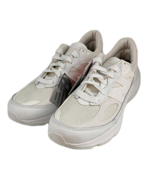 NEW BALANCE（ニューバランス）NEW BALANCE (ニューバランス) COMME des GARCONS (コムデギャルソン) 990V6 ローカットスニーカー ホワイト サイズ:27cm 未使用品の古着・服飾アイテム