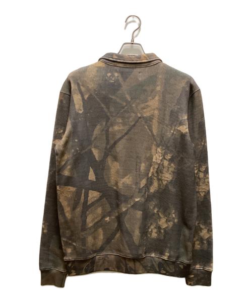 Metalwood Studio（メタルウッド スタジオ）metalwood studio (メタルウッド スタジオ) MINI METAL LOGO LS THERMAL POLO ブラウン サイズ:M 未使用品の古着・服飾アイテム