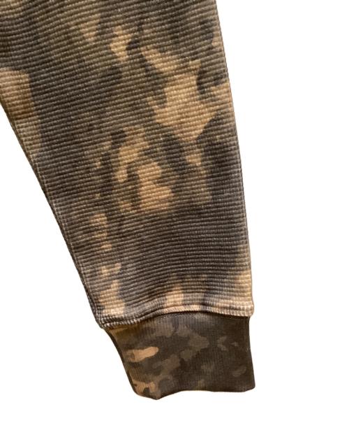 Metalwood Studio（メタルウッド スタジオ）metalwood studio (メタルウッド スタジオ) MINI METAL LOGO LS THERMAL POLO ブラウン サイズ:M 未使用品の古着・服飾アイテム