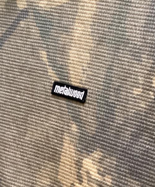 Metalwood Studio（メタルウッド スタジオ）metalwood studio (メタルウッド スタジオ) MINI METAL LOGO LS THERMAL POLO ブラウン サイズ:M 未使用品の古着・服飾アイテム