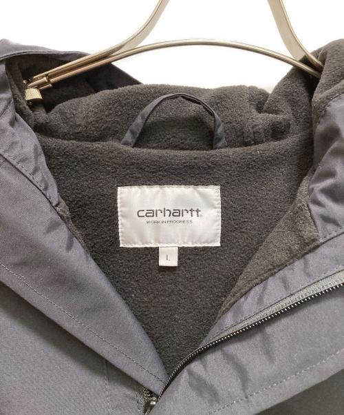 CarHartt（カーハート）CarHartt (カーハート) ナイロンアノラックプルオーバー ブラック サイズ:Ⅼの古着・服飾アイテム