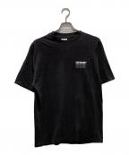 Hanes BEEFYヘインズビーフィー）の古着「90s SST RECORDS プリントTシャツ」｜ブラック