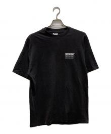 Hanes BEEFY（ヘインズビーフィー）の古着「90s SST RECORDS プリントTシャツ」｜ブラック