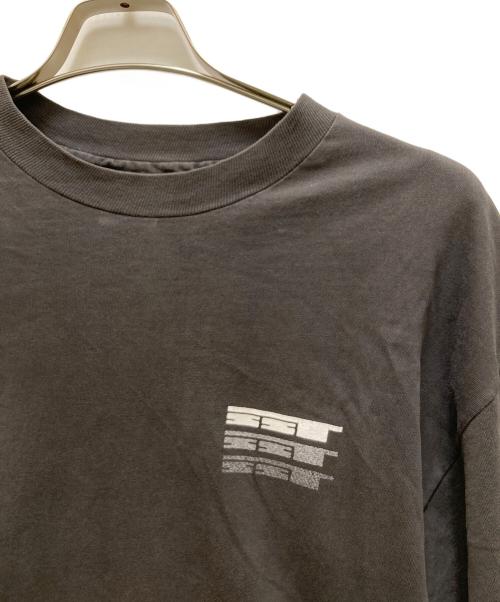 Hanes BEEFY（ヘインズビーフィー）Hanes BEEFY (ヘインズビーフィー) 90s SST RECORDS プリントTシャツ ブラック サイズ:Lの古着・服飾アイテム