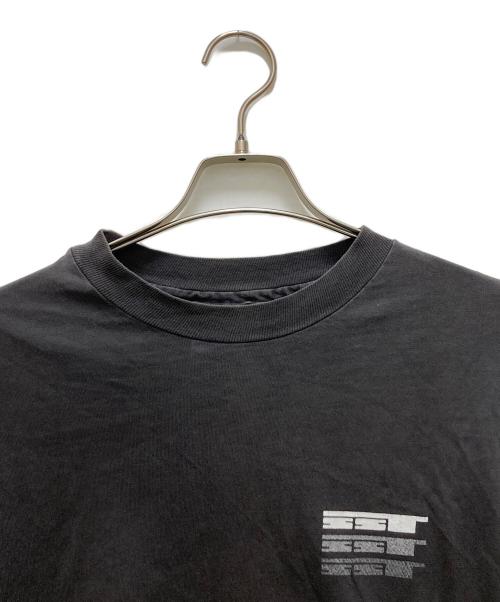 Hanes BEEFY（ヘインズビーフィー）Hanes BEEFY (ヘインズビーフィー) 90s SST RECORDS プリントTシャツ ブラック サイズ:Lの古着・服飾アイテム