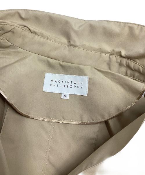 MACKINTOSH PHILOSOPHY（マッキントッシュ フィロソフィー）MACKINTOSH PHILOSOPHY (マッキントッシュ フィロソフィー) 比翼チェスターコート ベージュ サイズ:38の古着・服飾アイテム