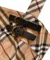 中古・古着 BURBERRY BLUE LABEL (バーバリー ブルー レーベル) ノバチェック ノースリーブミニワンピース ベージュ サイズ:38：15000円
