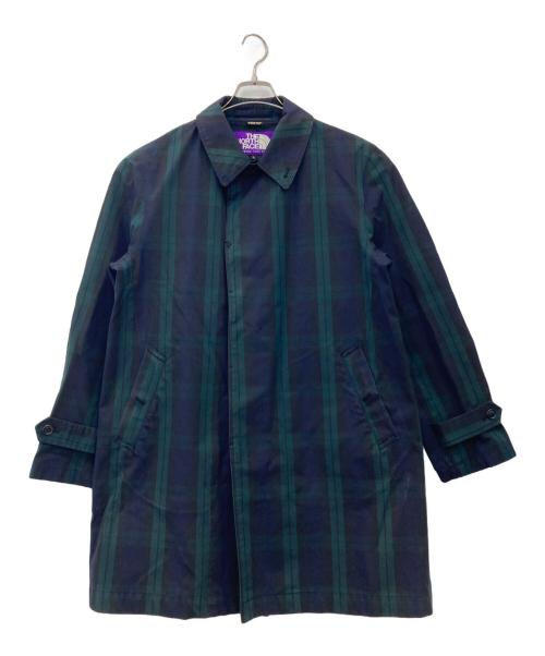 THE NORTHFACE PURPLELABEL（ザ・ノースフェイス パープルレーベル）THE NORTHFACE PURPLELABEL (ザ・ノースフェイス パープルレーベル) ステンカラーコート グリーン サイズ:Lの古着・服飾アイテム