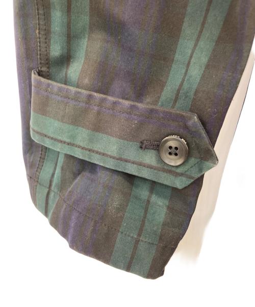 THE NORTHFACE PURPLELABEL（ザ・ノースフェイス パープルレーベル）THE NORTHFACE PURPLELABEL (ザ・ノースフェイス パープルレーベル) ステンカラーコート グリーン サイズ:Lの古着・服飾アイテム