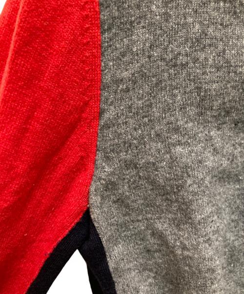 COMME des GARCONS COMME des GARCONS（コムデギャルソン コムデギャルソン）COMME des GARCONS COMME des GARCONS (コムデギャルソン コムデギャルソン) マルチカラー切替カーディガン グレー サイズ:Sの古着・服飾アイテム