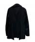 yohji yamamoto+Noir (ヨウジヤマモトプリュスノアール) ウールギャバジンスナップジャケット ブラック サイズ:1：16000円