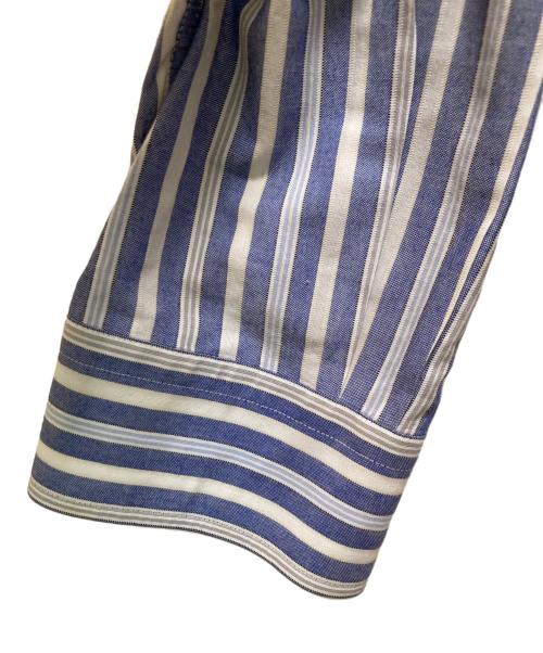 BURBERRY LONDON（バーバリーロンドン）BURBERRY LONDON (バーバリーロンドン) ストライプシャツ ブルー サイズ:Lの古着・服飾アイテム