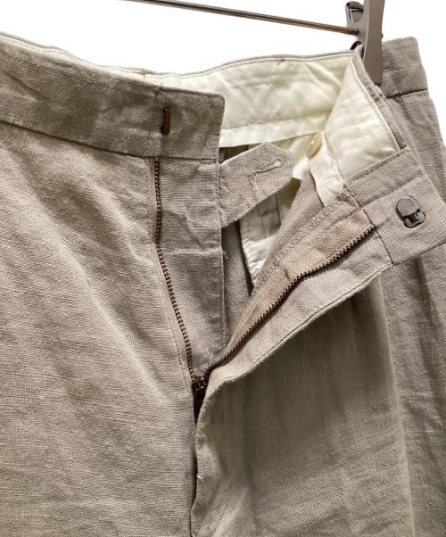 POLO RALPH LAUREN（ポロ・ラルフローレン）POLO RALPH LAUREN (ポロ・ラルフローレン) 2タックスラックス ベージュ サイズ:36×32の古着・服飾アイテム