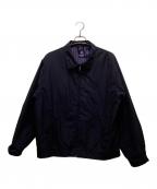 CHAPSチャップス）の古着「裏地チェックスイングトップ」｜ネイビー