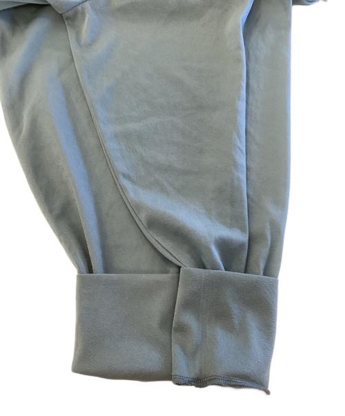 CLANE（クラネ）CLANE (クラネ) W FACE CENTER LINE SHEER CARDIGAN ブルー サイズ:Freeの古着・服飾アイテム