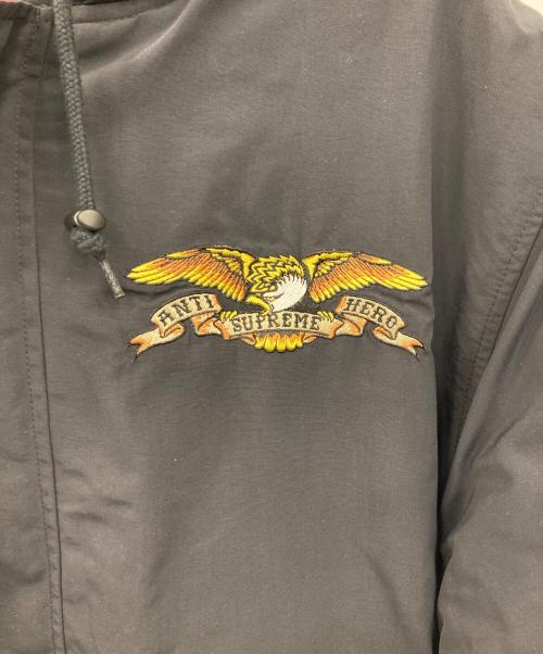 SUPREME（シュプリーム）Supreme (シュプリーム) ANTIHERO (アンタイヒーロー) Stadium Jacket ブラック サイズ:Ⅼの古着・服飾アイテム