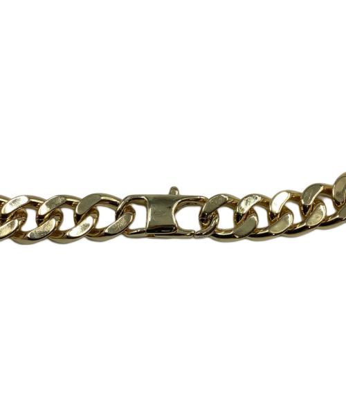 A BATHING APE（ア ベイシング エイプ）A BATHING APE (ア ベイシング エイプ) BAPE サウンズラインストーンネックレス ゴールドの古着・服飾アイテム