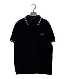 FRED PERRY（フレッドペリー）の古着「ポロシャツ」｜ブラック