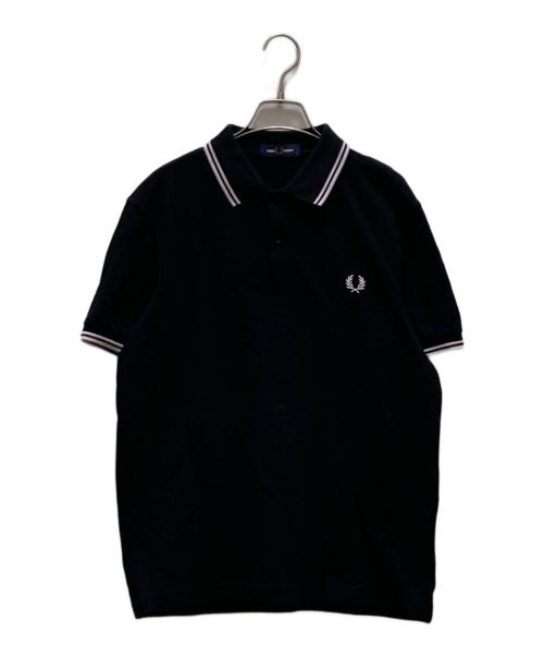 FRED PERRY（フレッドペリー）FRED PERRY (フレッドペリー) ポロシャツ ブラック サイズ:mの古着・服飾アイテム