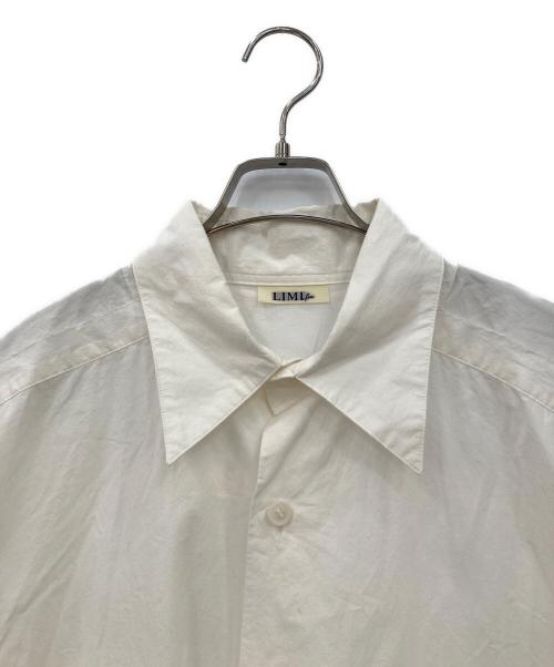 LIMI feu（リミフゥ）LIMI feu (リミフゥ) 再構築オーバーシャツ ホワイト サイズ:Sの古着・服飾アイテム