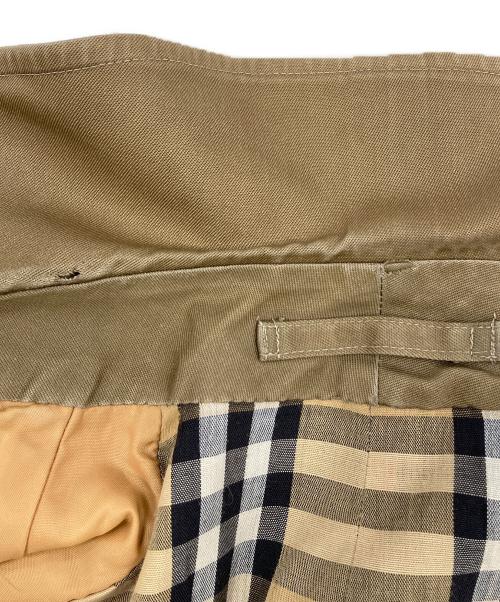 Burberry's（バーバリー）Burberry's (バーバリーズ) 裏ノバチェックトレンチコート ブラウン サイズ:サイズ表記無しの古着・服飾アイテム