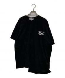 CDG（シーディージー）の古着「アシンメトリーデザインTシャツ」｜ブラック