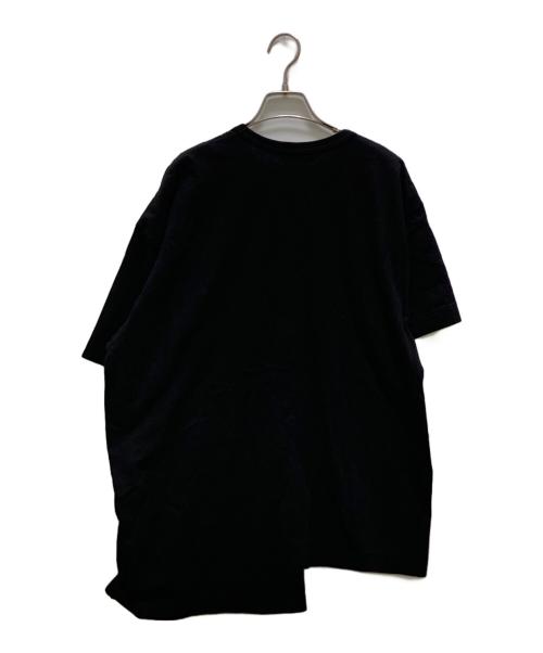 CDG（シーディージー）CDG (シーディージー) アシンメトリーデザインTシャツ ブラック サイズ:Mの古着・服飾アイテム