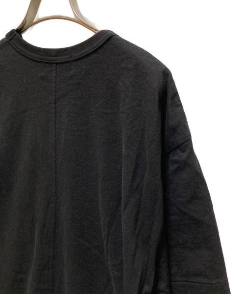 CDG（シーディージー）CDG (シーディージー) アシンメトリーデザインTシャツ ブラック サイズ:Mの古着・服飾アイテム