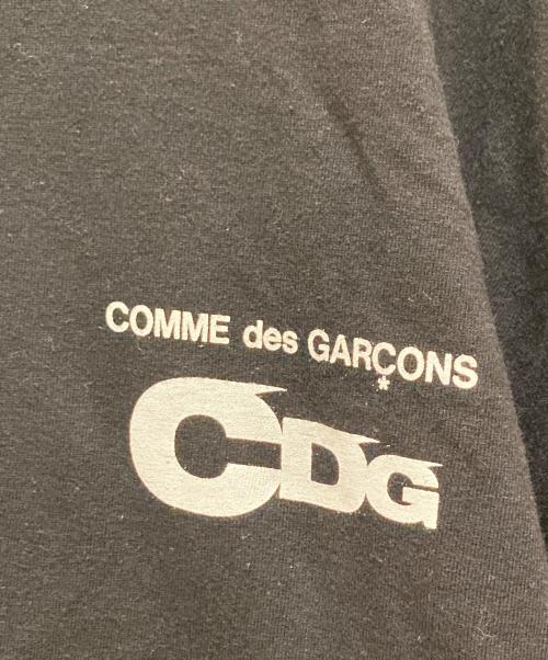 CDG（シーディージー）CDG (シーディージー) アシンメトリーデザインTシャツ ブラック サイズ:Mの古着・服飾アイテム