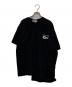 CDG（シーディージー）の古着「アシンメトリーデザインTシャツ」｜ブラック